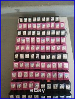 1# Lot of 129. Used Empty HP Canon BLACK AND COLOR INK CARTRIDGES