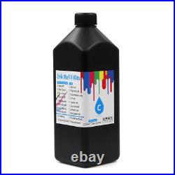 1 bottle of 1000ML White Ink (hard) and 1 refillable cartridge