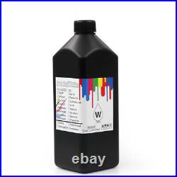 1 bottle of 1000ML White Ink (hard) and 1 refillable cartridge