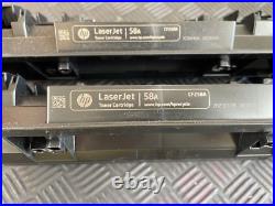 10 Genuine Empty Virgin HP 58A Laser Toner Cartridges CF258A OEM Chip