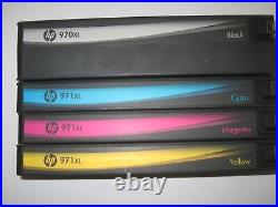 10 Sets EMPTY Virgin Genuine HP 970XL 971XL HIGH YIELD Ink Cartridges FREE SHIP