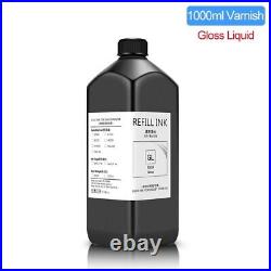1000ML/Bottle UV Varnish For Epson L800 L805 L1800 R290 R330 1390 1400 4800 4880