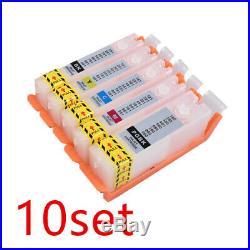 10set 580 581 refill ink cartridge empty for canon TS704 6250 9550 TR7550 TR8550