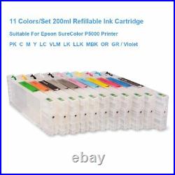 11Colors/Set Empty Refillable Ink Cartridge for EP SureColor P5000 Printer