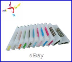 11PC Empty Refillable Ink Cartridge With Chip For Epson SureColor P7000 P9000