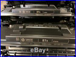 12 EMPTY Virgin OEM Genuine HP 87A Laser Toner Cartridge CF287A FAST FREE SHIP