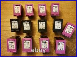 13 Empty HP 65 XL 65XL Black & Tri Color Ink Cartridges Used Printer Cartridges
