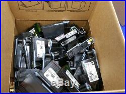 (130) Virgin hp Empty Mixed Ink Cartridges (Assorted Black & Color/Regular & XL)