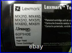 14 Virgin Genuine Empty Lexmark Mx310 Mx410 Mx510 Mx511 Mx 610 Mx611 Empty