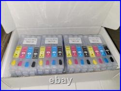 16 pk EmptyT812 812 XL with chip for WF7840 7310 single use. One time fill only