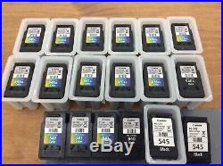 18 Genuine Canon Mixed Empty Ink Cartridges. All Virgin Never Been Filled