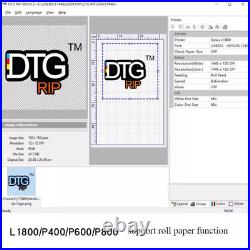 1PC Genuine CADline DTF AcroRIP V11.2 Software for L18050/L8050/ET-8550/XP-15000