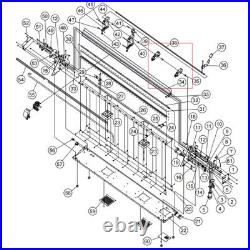 1pc Original Pinch Roller Assembly For Graphtec CE6000 Series Cutting Plotter