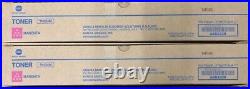2 Genuine Sealed Konica Minolta TN324 Magenta Toners Bizhub C368 / C308 / C258