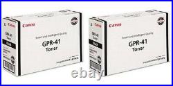 2 New Genuine Factory Sealed Canon GPR-41 Laser Toner Cartridges TAPED TOGETHER