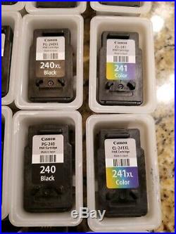 20 empty Canon Ink cartridges 240 XL/241XL all virgin cartridges