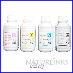 2000ml Premium Ink dye Bottle kit Ink to refill empty CISS or printer Cartridge