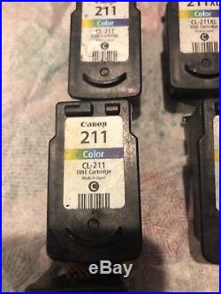 21 Empty Canon Ink Cartridges 210&211XL
