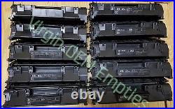 24 Virgin Genuine Empty HP 05A Laser Toner Cartridges FREE SHIPPING CE505A