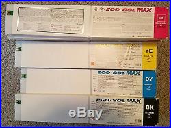 26 Empty Roland Ink Cartridges Eco Sol Max 440cc Esl3-4cy