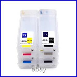 280ML For HP72 Empty Ink Cartridge For HP T610 T770 T790 T795 T1100 T2300 T1120