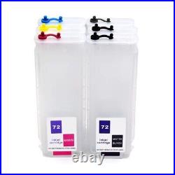 280ML For HP72 Empty Ink Cartridge For HP T610 T770 T790 T795 T1100 T2300 T1120