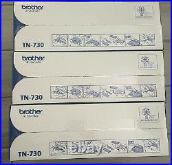 3 Brother TN-730 Toner Cartridges