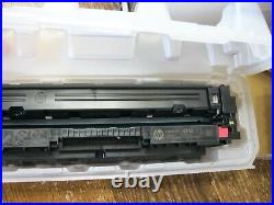 3 EMPTY VIRGIN USED OEM HP TONER CARTRIDGES 414 A with CHIPS LASER JET W2022A