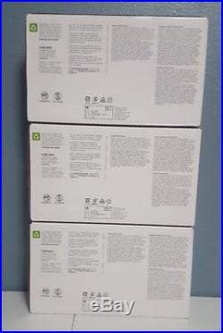 3 New Genuine Factory Sealed HP 80A Toner Laser Cartridges CF280A