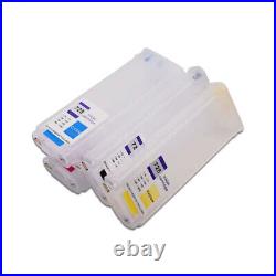 300ML HP728 Empty Refillable Ink Cartridge With Chip For HP DesignJet T730 T830