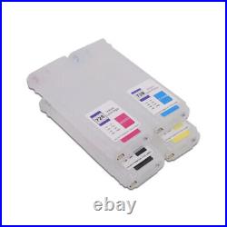 300ML HP728 Empty Refillable Ink Cartridge With Chip For HP DesignJet T730 T830