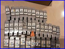 352 Bunch of Empty ink. Canon 250,251, but 02, 5pgbk, 35 will sell individually
