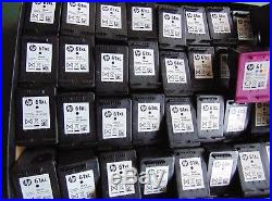 37pc HP61XL black + 6pc HP61 color Virgin Empty Ink Cartridges HP 61 HP61 used