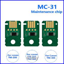 3PC/SET MC31 Maintenance Tank Chip for Canon TM-200 TM205 TM300 TM305