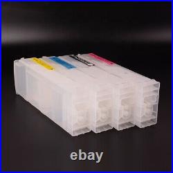 4 Colors 800ML/PC For HP 80/90 Empty Refillable Ink Cartridges for HP 1050 1055