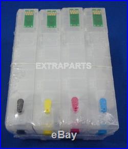4 Empty Refillable Ink Cartridges For Epson WP-4010 WP-4020 WP-4023 676XL-USA