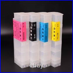 4 Pcs/Set 800ML/PC For HP 80/90 Empty Ink Cartridges For HP 4000 1050c 4500