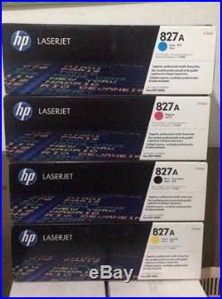 4 Total (1 sets)HP 827A 828A Cartridges & Drums CF300A CF358A etc