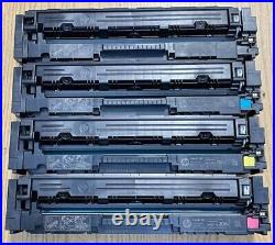 4 sets Virgin Genuine EMPTY HP W2110A W2113A Toner Cartridges NON-INTRO 206A