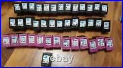 40 EMPTY Printer Cartridges HP 56, 901XL & 901 BLACK And 901 Tri-color