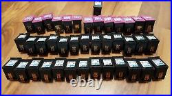 40 EMPTY Printer Cartridges HP 56, 901XL & 901 BLACK And 901 Tri-color