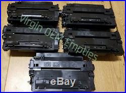 40 Virgin Genuine Empty HP 55A Laser Toner Cartridges FREE SHIPPING CE255A