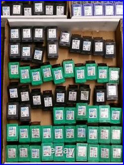 (400) Virgin hp Empty Ink Cartridges (Assorted Black & Color/Regular & XL)