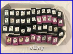 42 EMPTY HP 64,65 Xl Color And Black ink cartridges-Virgin