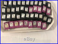 42 EMPTY HP 64,65 Xl Color And Black ink cartridges-Virgin