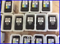 47 Mixed Canon Pg- Empty Ink Cartridges See Listing For Details