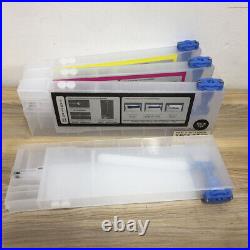 4pc 220ml Refillable Ink Cartridge for Roland Mimaki Mutoh printer
