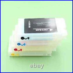 4pc/350ml Empty Refill Ink Cartridge with Chip For Eps T5470M T5470 T5475 T3470