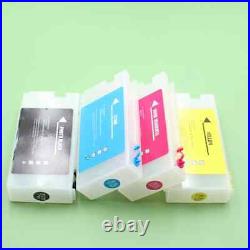 4pc/350ml Empty Refill Ink Cartridge with Chip For Eps T5470M T5470 T5475 T3470