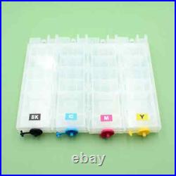 4pcT01C T01D Empty Refillable Ink Cartridge For Epson WF-C529R WF-C529 WF-C579